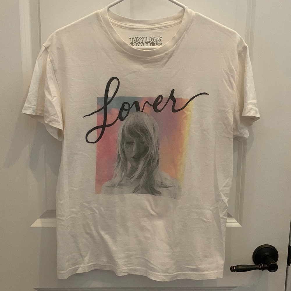 White Lover Taylor Swift Tee